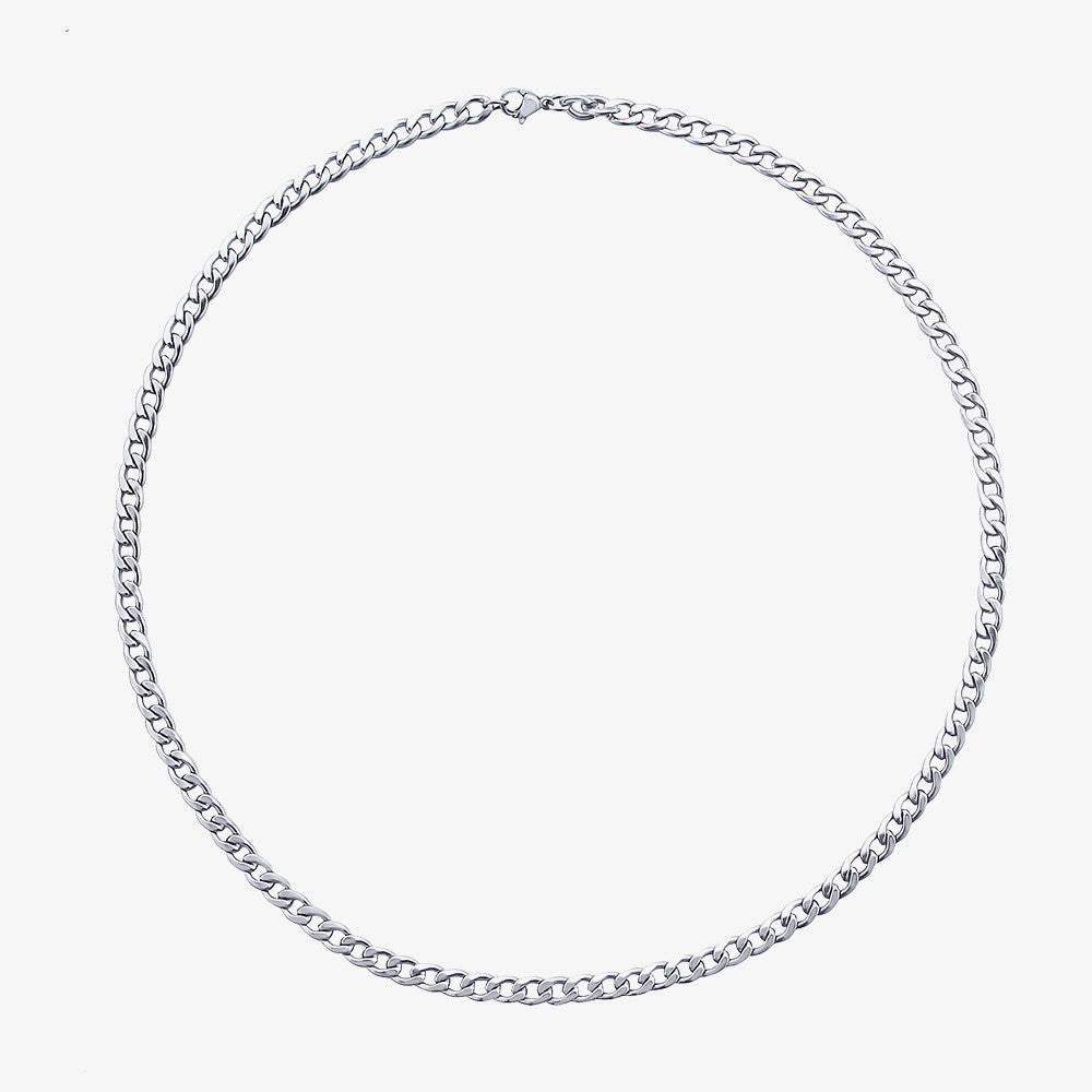 Non Fading Stacked Men's Chain