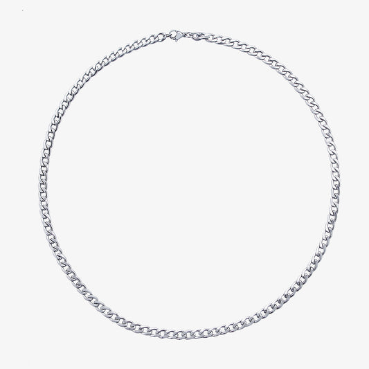 Non Fading Stacked Men's Chain